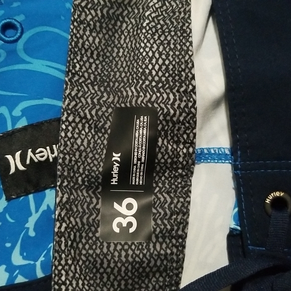 Hurley board shorts sz 36 - Picture 7 of 8